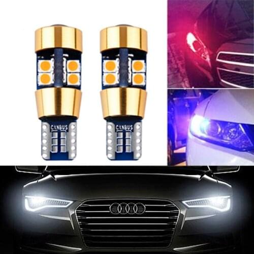4pcs Super bright LED T10 canbus no error 19 SMD 3030 car light 12V w5w auto clearance bulb door led light 194 Clearance Lights