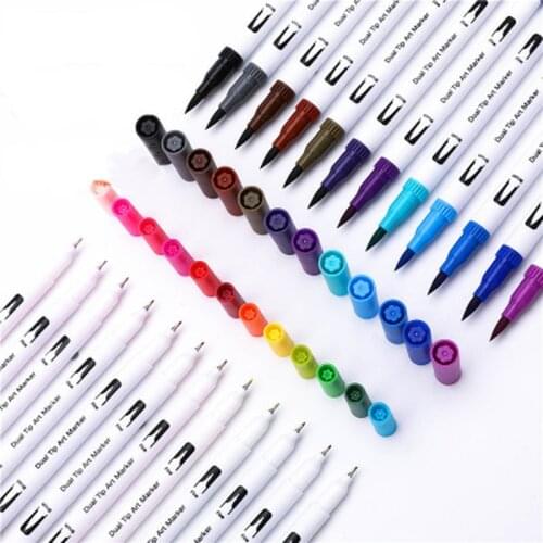 Watercolor Brush Pen Hook Line Pen Stationery Watercolor Brush Set Art Supplies for Painting Watercolor Brush Painting Supplies
