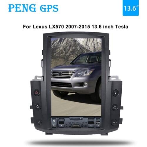 Android 8.1 4+32 Tesla system car no dvd player radio gps automatic for Lexus LX570 2007 2008 2009 10 2015 navigation multimedia