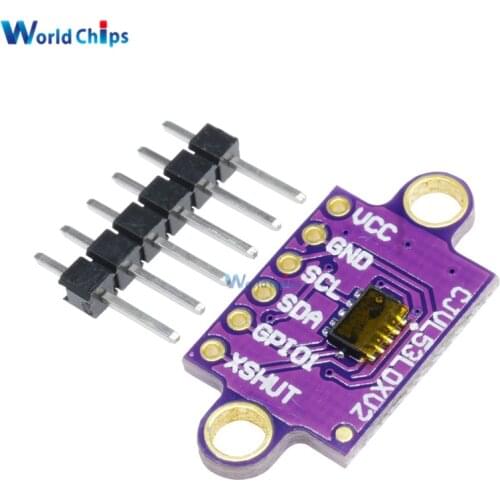 VL53L0X IC IIC I2C Interface Serial Sensor Breakout Sensor Module Laser Ranging Distance Board Time-of-Flight ToF GY-VL53L0XV2
