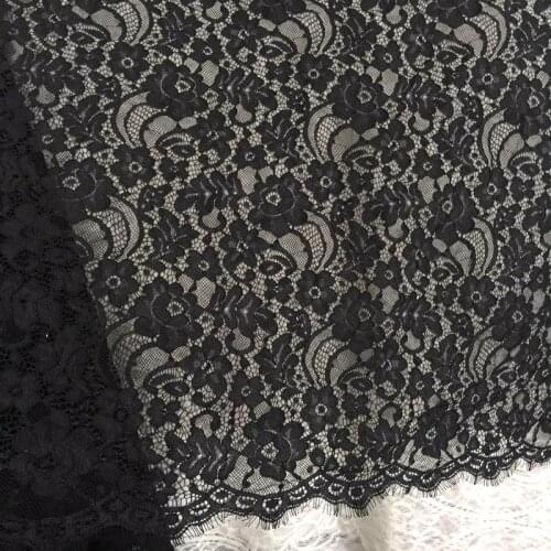 3 meters long 1.5 meters wide small bone line eyelash lace cloth clothing dress dress home textile tablecloth decoration