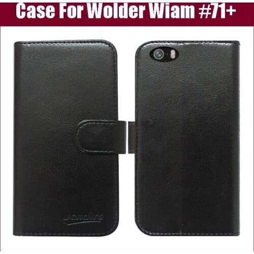New Arrival 6 Colors High Quality Flip Leather Exclusive Protective Cover Case For Wolder Wiam 71 #71+ Case