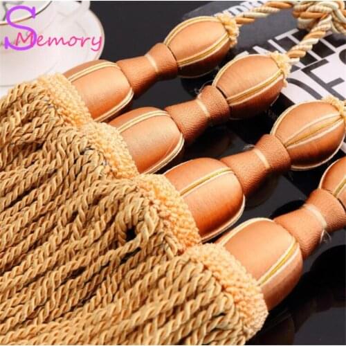 Orchid ball European curtain tassels hanging ball tie strap holder accessories home decor