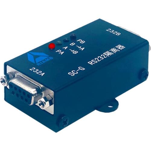 RS232 serial port high-speed photoelectric isolator module passive isolation interface metal shell industrial grade SC-G