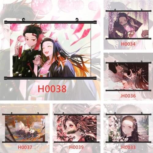 Demon Slayer Kimetsu No Yaiba Anime Wall Poster Anime Posters Canvas Painting Wall Decor Poster Wall Art Picture Home Decor