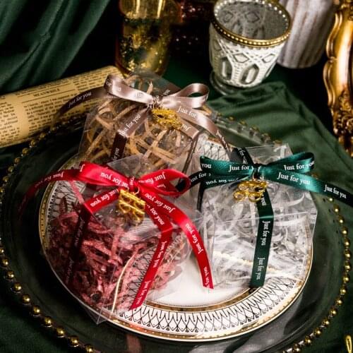 “Looking at the stars” Wedding candy box transparent plastic box with ribbion and filler Square Chocolate Box party supplies