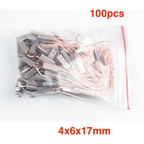 100pcs for Bosch BMW Volkswagen Audi Changan Geely Ford Volvo generator carbon brushes