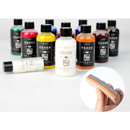 30ml/80ml Vegetable Tanned Leather Edge Agent Water-based Edge Sealing Liquid Polishing Leather Edge Oil Handmade Leather Goods