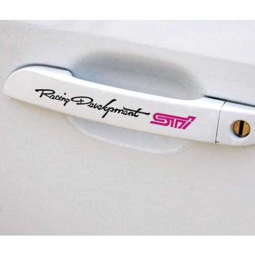 4pcs Car Door Handle Sticker