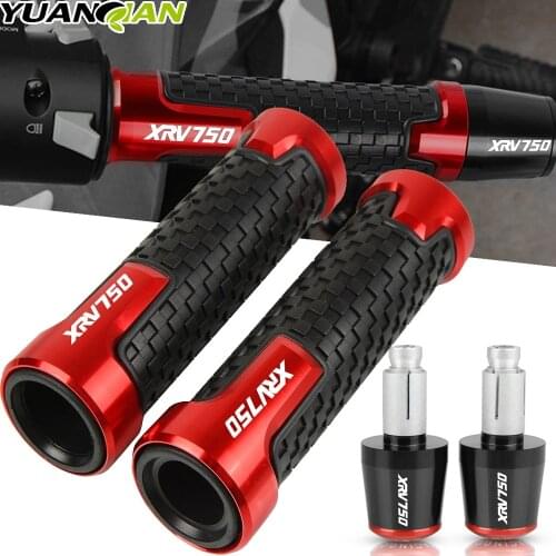 7/8" 22MM XRV750 Motorcycle Accessories Handlebar Hand Grips Handle Bar End Cap For Honda XRV 750 L-Y Africa Twin 1990-2003 1991