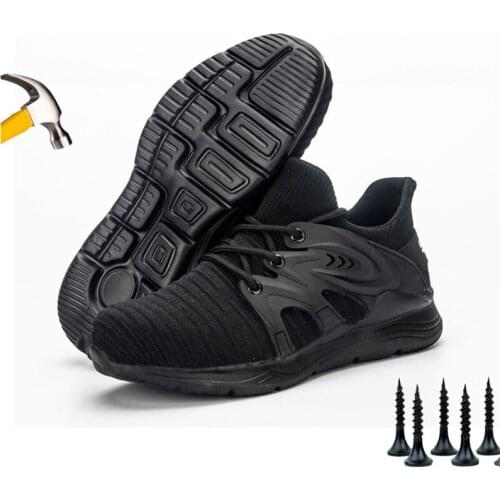 JUBANG Dropshipping Work Shoes Breathable Comfortable Men Boots Women Puncture Proof Anti-puncture Indestructible Shoes Men Boot