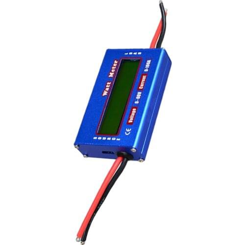 Voltage DC 60V 0-100A Power Digital RC Watt Volt Meter for RC Helicopter