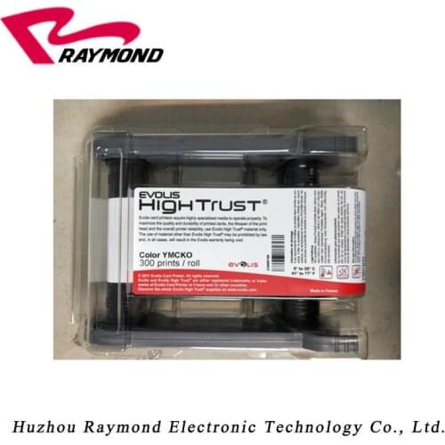 Evolis Zenius Elypso card printers colour ribbons ,Primacy R5F008S14 YMCKO Color Ribbon - 300 prints