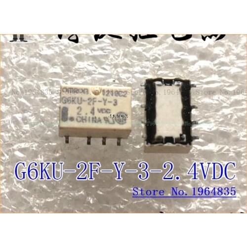 G6KU-2F-Y-3-2.4VDC 8 1A 2.4V