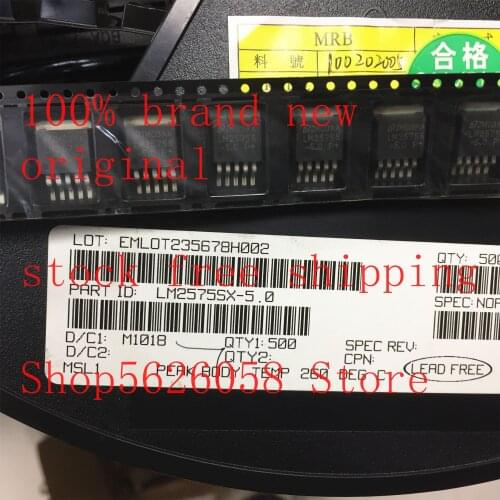LM2575SX-5.0/NOPB LM2575SX-5.0 LM2575SX TO263 100% new original freeshipping 10PCS/LOT STOCK