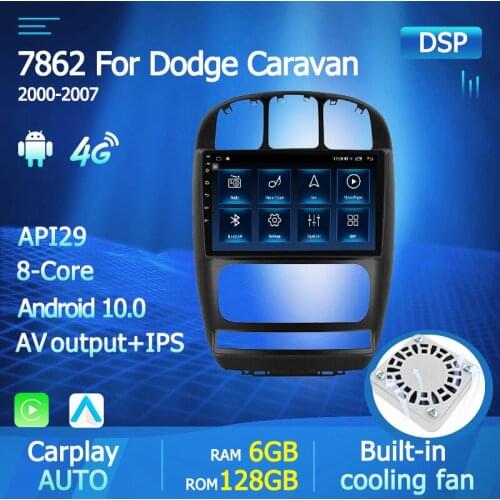 IPS Screen For Dodge Caravan 4 For Chrysler Voyager Town Country RS 2000-2007 Multimedia Player Navigation 2din Car Radio No dvd