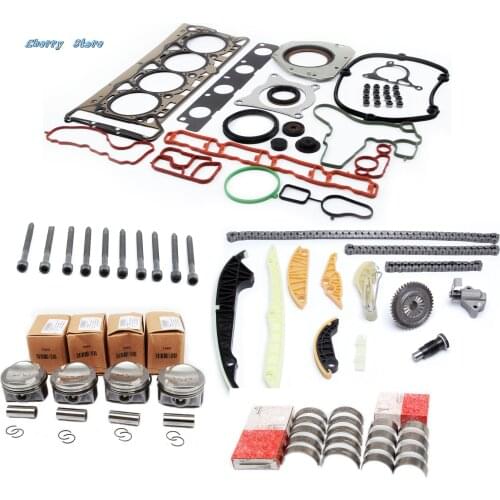 06H 107 065 BDEngine Repair Kits For Audi A3 A4 TT VW Golf Passat 1.8TFSI CDAA Cylinder Head Bolt Piston Engine Overhaul Package