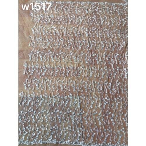 New fashion wedding dress tulle bridal embroidery lace fabric 60" width wholesale for wedding dress10 yards/Lot