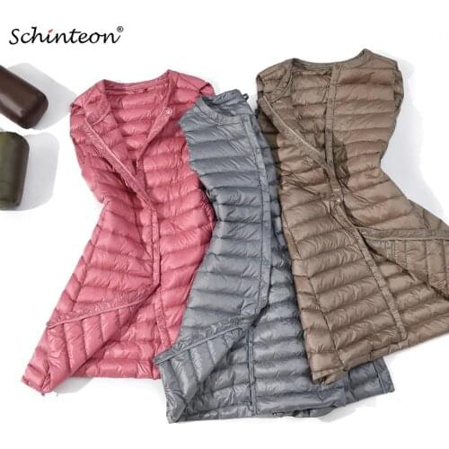 Schinteon Women's Elongated Vests China
