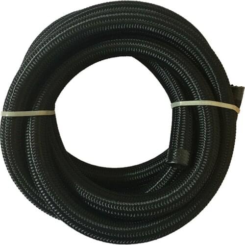3M AN Racing Hose Nylon-Stainless Steel Hose Fuel Line Universal Oil Cooler Hose Pipe AN4 AN6 AN8 AN10