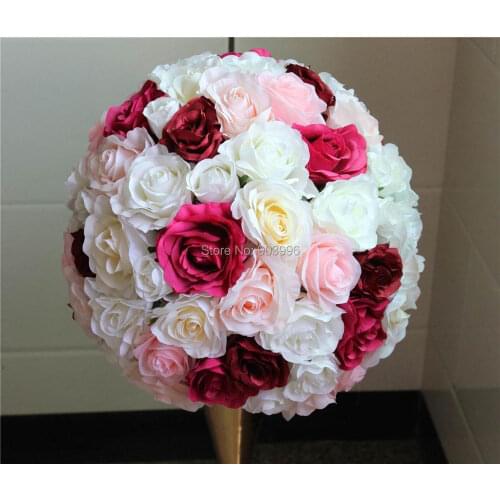 SPR 40cm Free shipping wedding centerpiece table decoration flowers Rose Pitaya Road lead flower (only the flowers)2pcs/lot