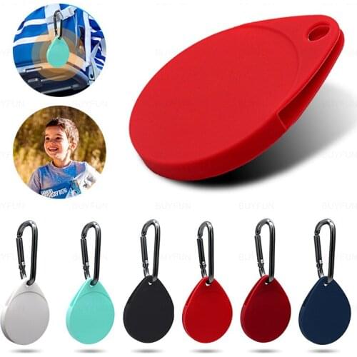Luminous Liquid Silicone Case For AirTags Protective Cover For Apple Location Tracker Airtag Accessories Drop Protective Sleeve