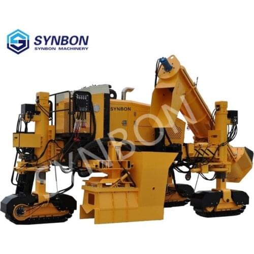 SYNBON new slipform paver Mini Curb Sliding Form Machine concrete pavers Automatic curb paver Concrete machinery SYSP400