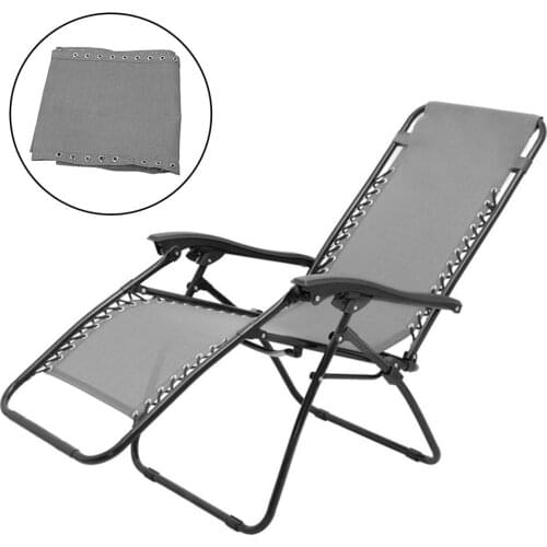 Recliner Cloth Breathable Durable Chair Lounger Replacement Fabric Cover Lounger Cushion Raised Bed for Garden Beach