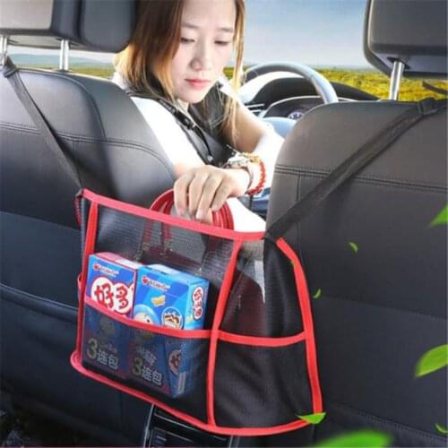 Universal Car Seat Side Storage Mesh Net Bag Luggage Holder Pocket Trunk Cargo Nets Organizer Auto Interior Accessories
