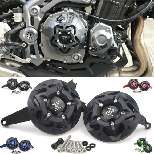 Motorcycle Engine Protective Cover Engine Guard Case Slider Crash Pad Protector For KAWASAKI Z900 Z 900 2017-2020 Accessories