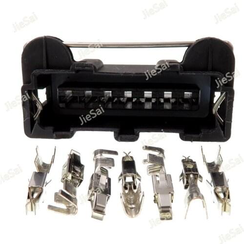 Female 7 Pin Wiring Automotive Conenctor For AMP Tyco