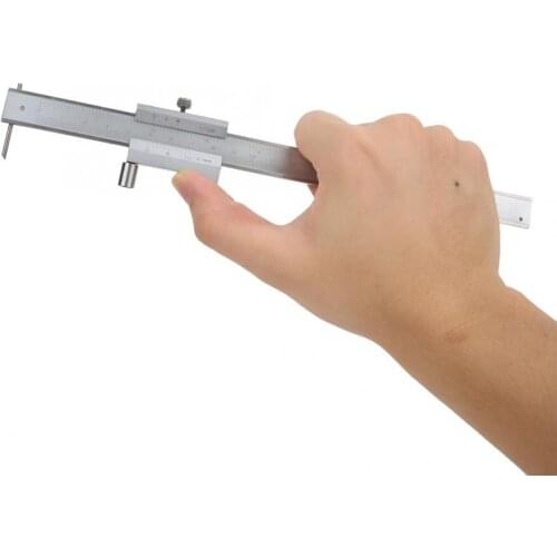 0-200mm Marking Vernier Caliper With Carbide Scriber needle Parallel Marking Gauging Ruler Measuring Instrument Tool