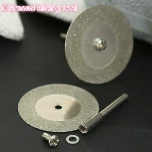 10pcs 35mm Thin Grinding Slice MINI Diamond Cutoff Wheel Accessories Rotary Tool Jade Gem Stone Discs Rotary