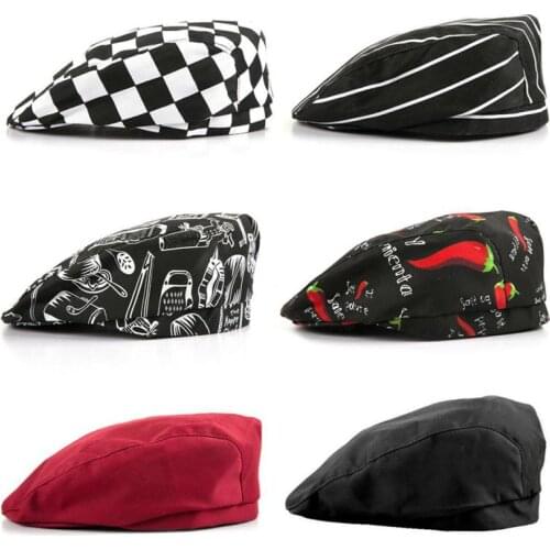 Beret Western Restaurant Hotel Work Hat Chef Hats Cafe Cake Shop Advance Cap Waiter Caps