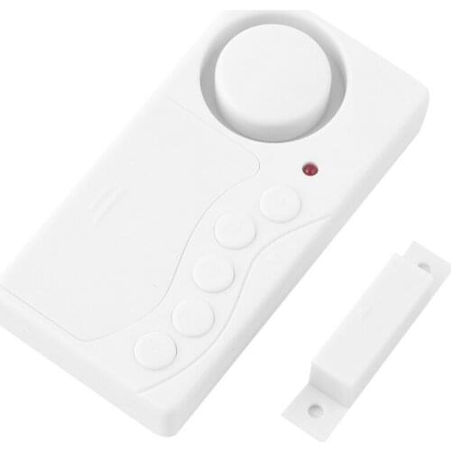 Plastic Magnetic Sensor Wireless Alarm System Door Window Motion Burglar Entry Security Home Guarding Promotion