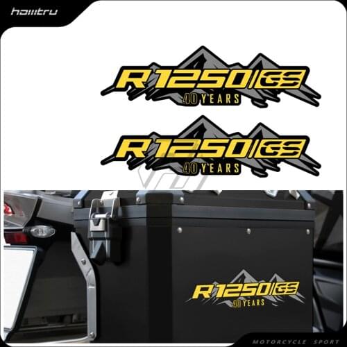 Motorcycle Sticker Case for BMW Motorrad Aluminum Box R1200GS R1250GS Adventure