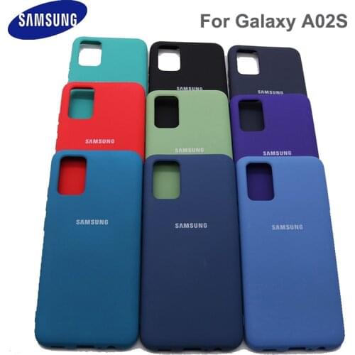 Samsung Galaxy A02S Case Silky Silicone Cover Soft-Touch Back Protective Housing For A025F SM-A025F A 02S