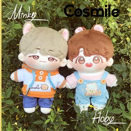 Cosmile New JHOPE Kpop Star 20cm Plush Doll Toy Stuffed Body Cute Lovely Limited Cosplay Gift C