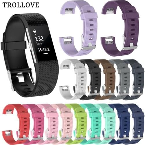 Colorful Wrist Strap for Fitbit Charge 2 Band Smart Watch Accessorie For Fitbit Charge 2 Smart Wristband Strap Replacement Bands