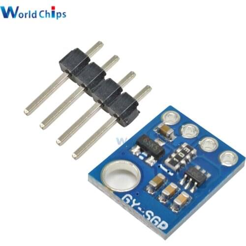 GY- SGP30 Air Quality Gas Sensor Module TVOC eCO2 CO2 Carbon Dioxide HCHO Formaldehyde Detector Board Sensor Module