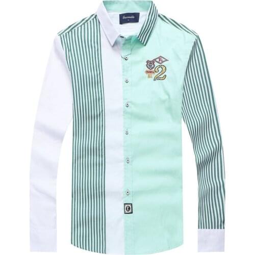 EDEN PARIS PARK Men's Slim Fit Shirts