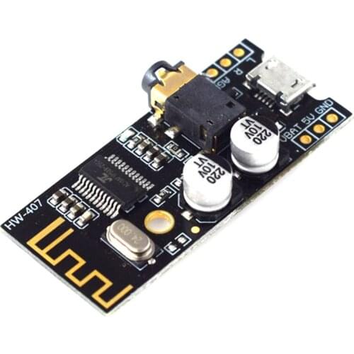 HW-407 Bluetooth-compatible Receiver 4.2 Stereo Music Decoder Board Module