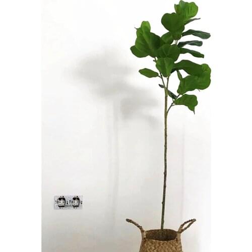 122CM 70CM Artificial Banyan Tree Plants Plastic Palm Tree Plants Tropical Simulation Monstera Hotel Living Room DIY Home Deco