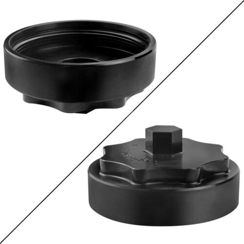 68065612AA Fuel Filter Housing Cover Cap Replacement for 2010-2019 Ram 6.7L 2500 3500 4500 Cummins Diesel Engine Billet