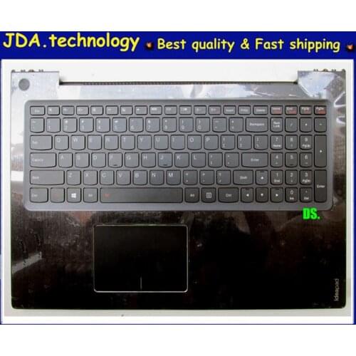 MEIARROW New/orig laptop palmrest topcase for lenovo ideapad U530 U530P-IFI upper cover US keyboard touchpad Backlight