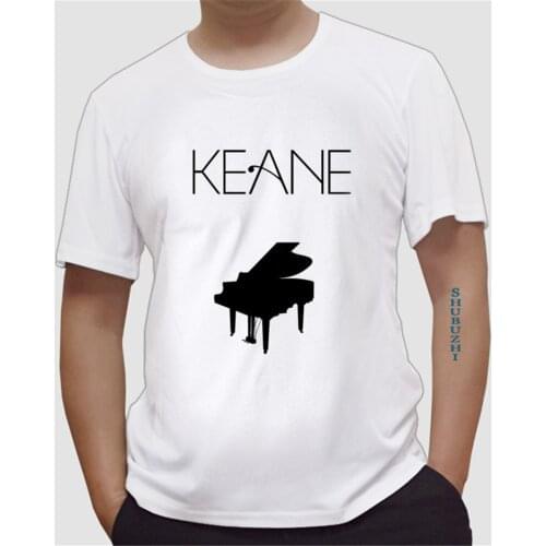 Fashion summer t shirt rock band KEANE men T shirt shubuzhi tops cotton pattern printed tees and tops big size
