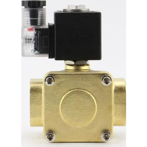 1/4" 3/8" 1/2" 1" 3/4" 1 1/2" 1 1/4" 2 inch 2/2 Way 0927 Series Brass Body Pilot Acting Normally Closed Water Solenoid Valve