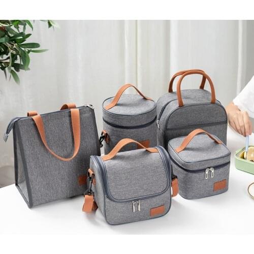Cold Bag Cooler Bag Thermal Storage Bags Oxford Tote Multiple Style Portable Outdoor Insulated