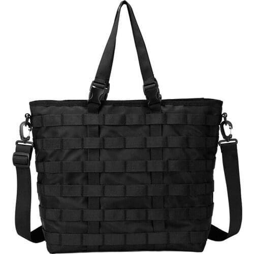 Yesetn Bag 05232021 Mens simple single shoulder bag messenger bag nylon cloth large capacity Handbag Tote Bag