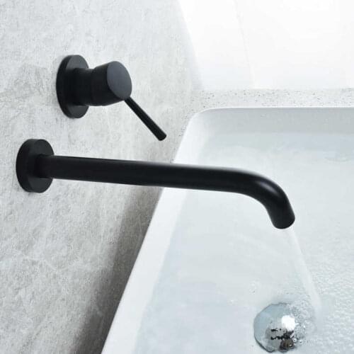Bathroom faucet attached to the hot and cold water mixer wall of the sink rotating bica wash basin single handle incorporating